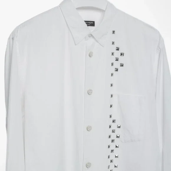 Comme Des Garcon Homme Plus Stud Shirt - Picture 3 of 12